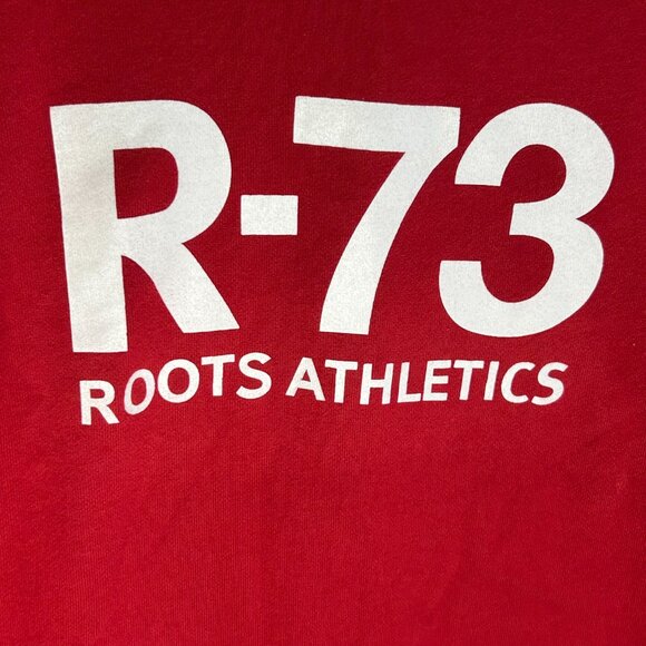 Roots 100% Cotton Sweatshirt, Men's Size Large in Red - Picture 3 of 10